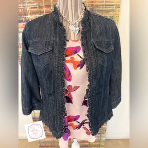 Dress Barn Denim jacket. Size Small.